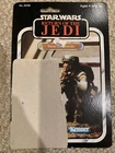 Vintage Star Wars ROTJ 1983 REBEL COMMANDO 77 back card back only POP intact