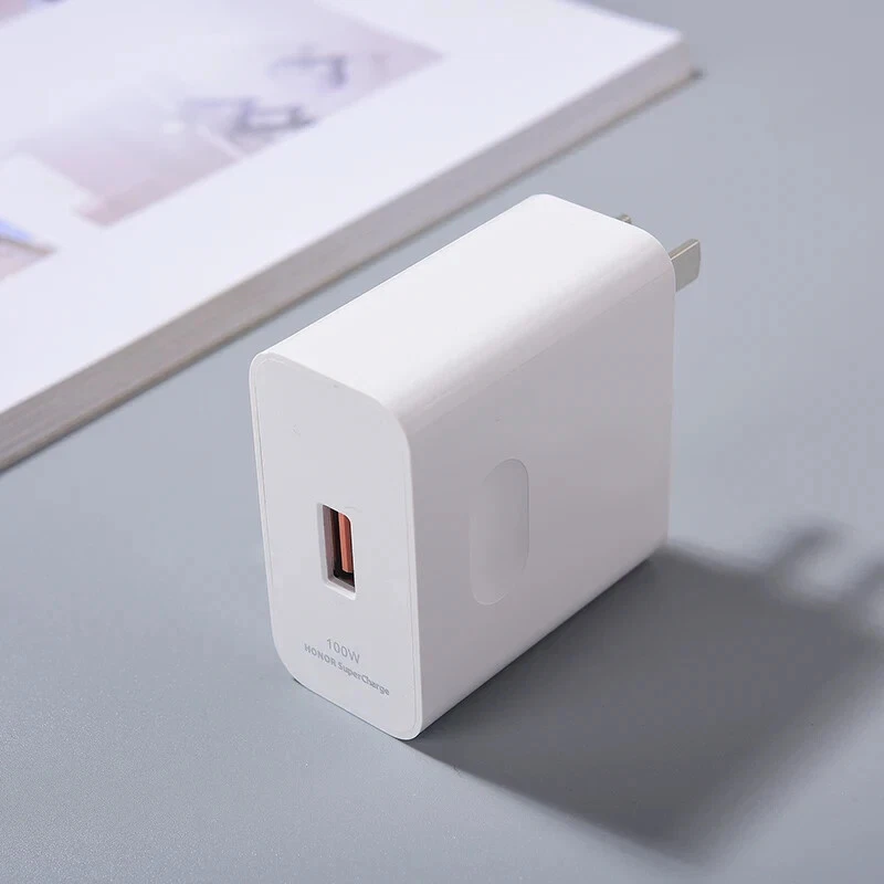 Honor 100W Super Charger, UK Fast Charger 6A with 1M Usb Type C Cable Qualcomm  - Image 2 of 4