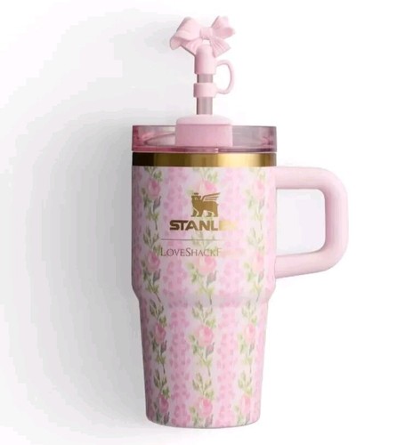 Stanley LoveShackFancy Blooming Heirloom 20 Oz Quencher Tumbler NEW  - Picture 5 of 6