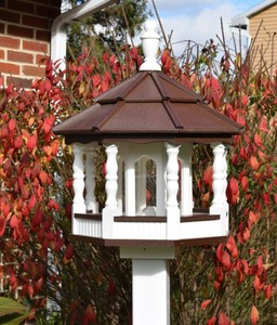 Large Bird Feeder Gazebo Poly Bird Feeder Amish Homemade Bird