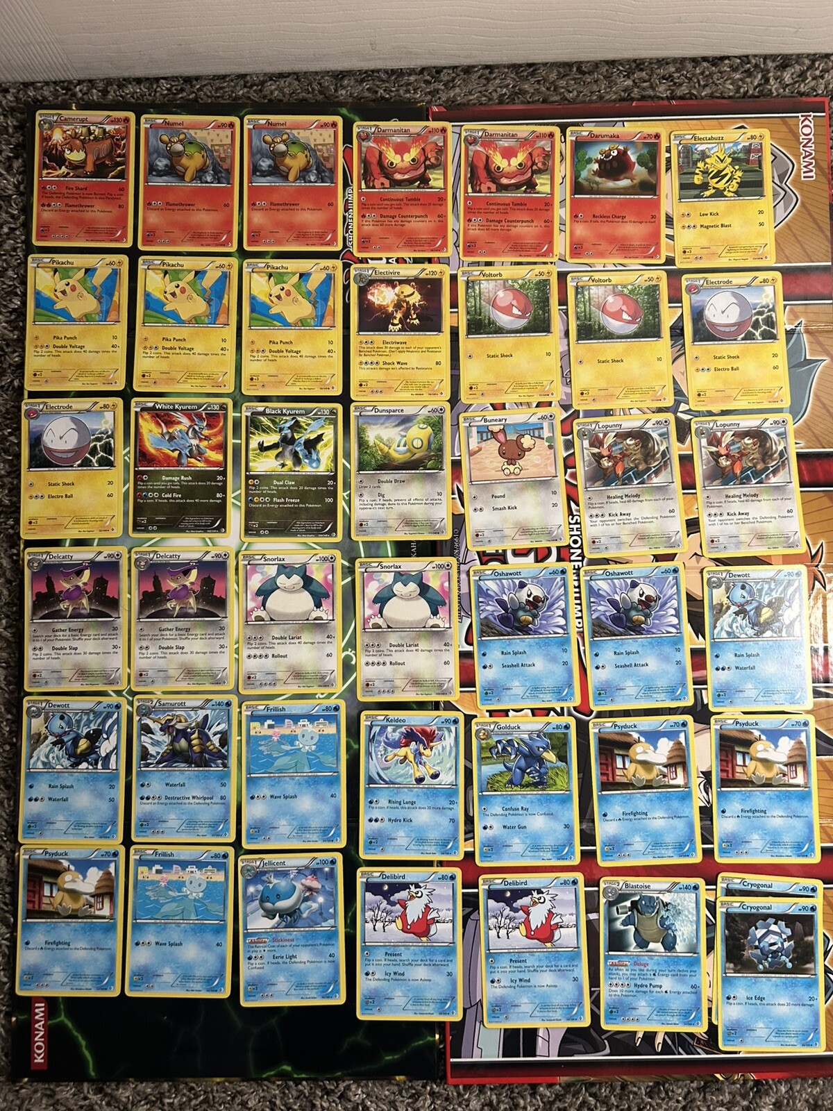 Pokemon TCG - Boundaries Crossed - 43 Non - Holo Card Lot - Duplicates Are Free