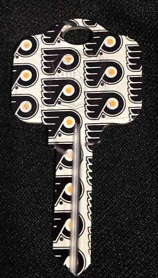 PHILADELPHIA FLYERS KEY BLANK-SC1-FOR SCHLAGE LOCKS