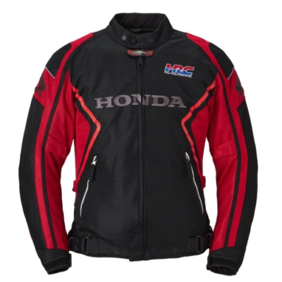 Men's Honda HRC Mesh Fabric Motorcycle Racing Lightweight Biker