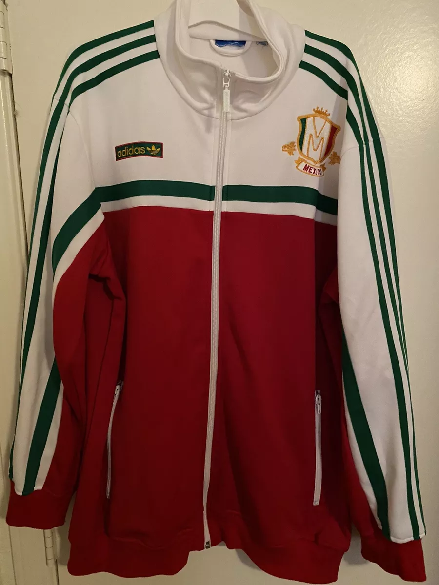Vintage Adidas Mexico Soccer Futbol Track Jacket eBay