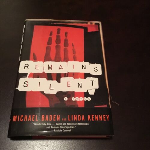 Michael Baden & Linda Kenney DUAL SIGNED Remains Silent 2005 Hardcover 1st Print - Afbeelding 1 van 3