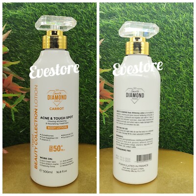 Smooth Diamond Paris Carrot Acne Touch Spot Whitening Body Lotion