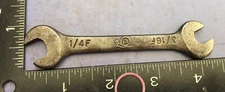 Vintage Snail Brand spanner/wrench 3/16 x 1/4 F 🏴󠁧󠁢󠁥󠁮󠁧󠁿