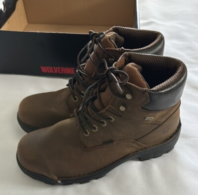 Steel Toe Boots Mens 12 Brown Leather Wolverine Durbin | eBay display picture 2