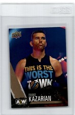 2021 Upper Deck AEW All Elite Wrestling Gold Parallel  Frankie Kazarian