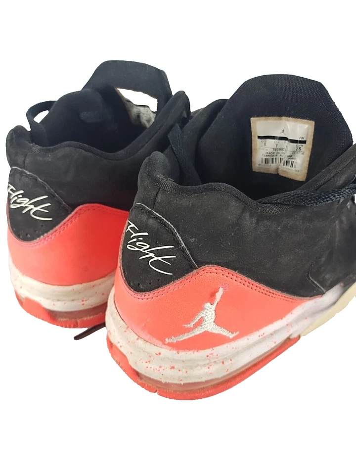 Nike Jordan полета происхождения 2 инфракрасный 23 черный красно-белый размер 8 редкая 705155-015 - Изображение 4 из 4