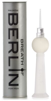 BREATH OF BERLIN SILVER Men Eau de Toilette 50 ml, Berliner Fernsehturm Miniatur