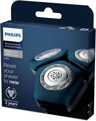 3er Pack Scherkopf Rasierkopf Ersatzklinge für Philips Serie 7000 / 5000