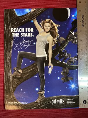 Julianne Hough for Got Milk? 2009 Print Ad - Great to Frame!