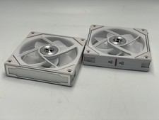 Lian Li UNI Fan TL LCD Wireless 120 ARGB PWM Fan, White - Pack of 2
