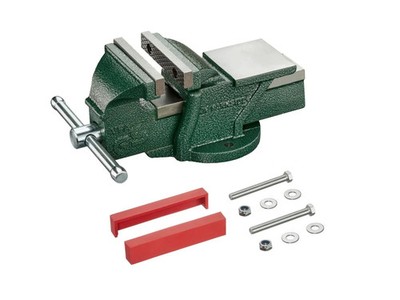 PARKSIDE TISCH-PARALLELSCHRAUBSTOCK 100 MM AUS GUSSEISEN MONTAGE- UND SCHUTZKIT