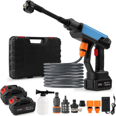 #ad Portable Cordless Pressure Washer 900PSI Handheld Power Washer with 6 In 1 Nozz $89.77