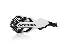 Acerbis K-Future Handguards - White/Black Motorcycle Dirt Bike 2801971035