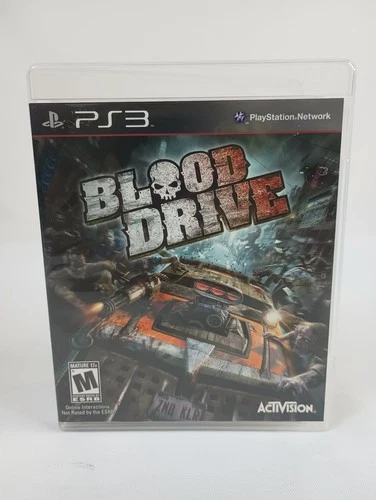 Blood Drive PS3 CIB Complete w/ manual