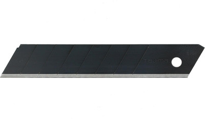 Tajima Ersatzklingen Für Cutter (Breite 18 Mm, 50 Stück in Einer Box, Black Blad