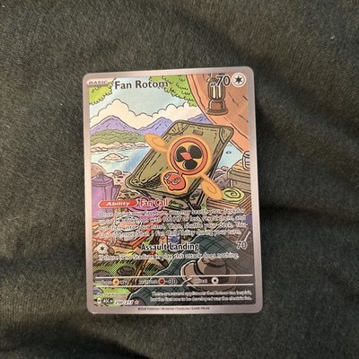 Pokémon Fan Rotom 250/217 IR Ascended Heroes Evolution NM English Pokemon TCG
