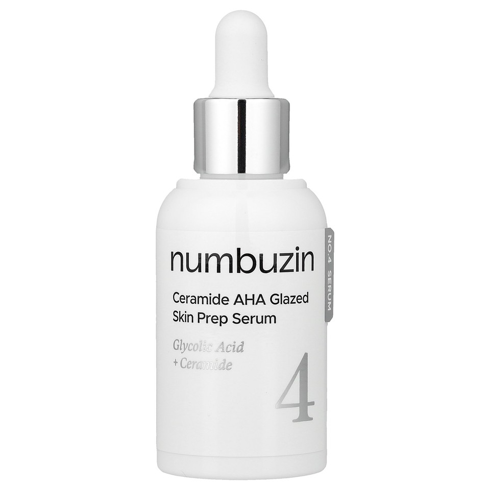 No.4 Ceramide AHA Glazed Skin Prep Serum, 1.01 fl oz (30 ml)