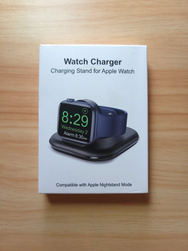 Watch Charger Stand For Apple Watch Pink Tie Dye 