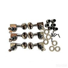 3R3L Inline Guitar String Tuners Tuning Pegs Machine Heads for ST/Tele/LP/SG
