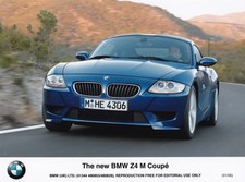THE NEW BMW Z4 M COUPE, DIGITAL COLOR PERIOD PHOTOGRAPH, DATE (01/06).