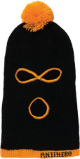 ANTI HERO POMSKI KNIT BALACLAVA BLACK/ORANGE