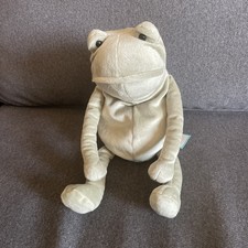 Jellycat NWT Heritage Fergus Frog Plush Stuffed Animal Excellent Medium Green