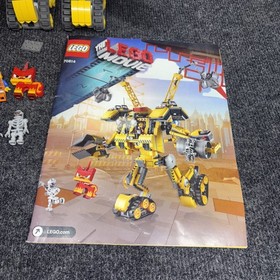 LEGO Movie: Emmett Construction Mech (70814) 99% COMPLETE