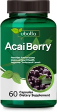 Acai Berry, Helps with Heart Health, Cholesterol Levels, Brain Health