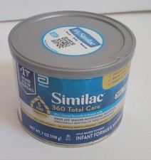 New Similac 360 Total Care Infant Baby Formula 7oz Powder Can EXP 06/01/2026