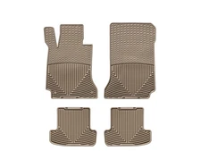 WeatherTech All-Weather Floor Mats for MB W204C T - 1st & 2nd Row Tan