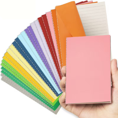 Feldnotizen Stil Taschen Notizbücher leer ungefüttert/gefüttert kleine Notizblöcke 3,5''x 5''