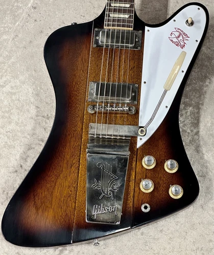 Gibson Custom Shop 1963 Firebird V w Maestro Vibrola VOS Vintage Sunburst s n 40