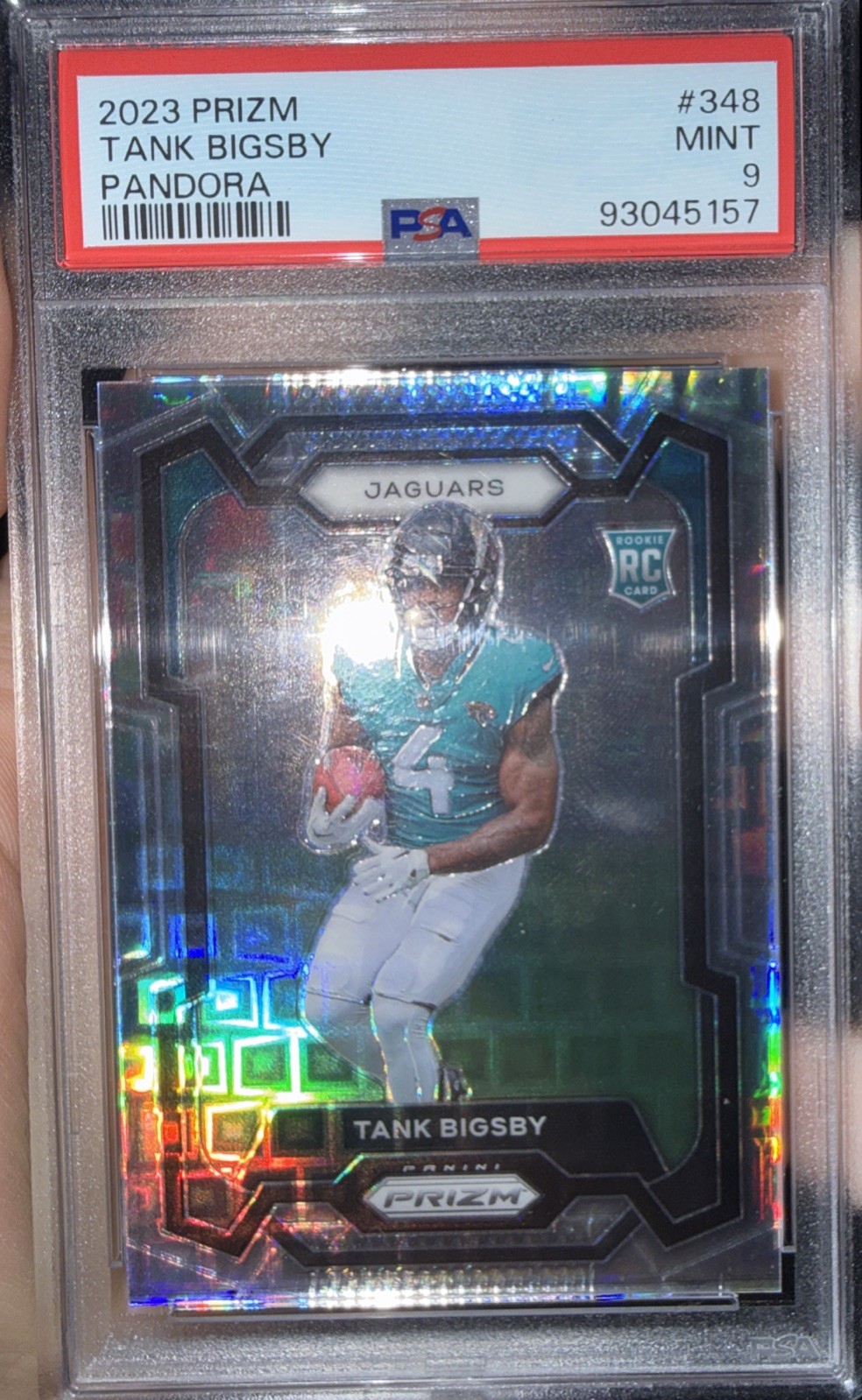 2023 Panini Prizm - Rookies Tank Bigsby #348 Pandora Prizm /400 (RC)