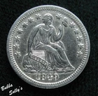 1849-P Seated Liberty Half Dime — photo from another recent sale