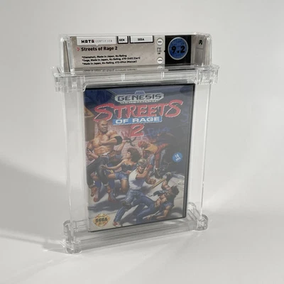 SEGA Genesis Calles De La Ira 2 CIB WATA 9.2 Caja 9.6 NOS USA Nuevo - Imagen 1 de 4