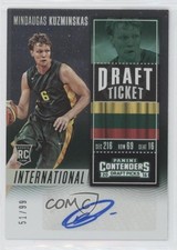 Ticket Mindaugas Kuzminskas