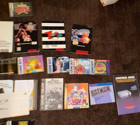 31 Vintage Video Game Manuals Lot NES SNES Game Boy GBA PS1 PS3 Sega Saturn