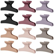 12 Pcs Butterfly Hair Clips for Styling Sectioning Hair Clips for Women Butte...