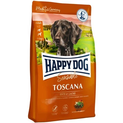 ca. 12,5 kg Happy Dog Supreme Sensible Toscana Verpackung beschädigt