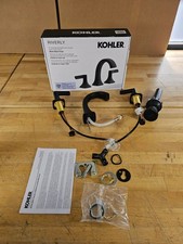 Kohler Riverly Widespread Bathroom Sink Faucet Matte Black R38330-4D-BL