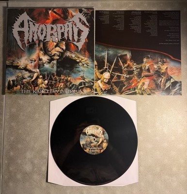 NM Amorphis The Karelian Isthmus 12  Vinyl LP 90s Finnish Death Metal