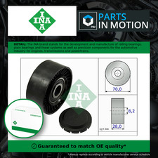 Image of Aux Belt Idler Pulley 532046810 INA Guide Deflection 03G145276 Quality New