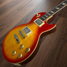 Electric Guitar Cherry Sunburst Color Matte Finish Fret Binding ABR-1 Bridge