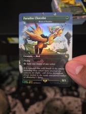Paradise Chocobo - Birds of Paradise (Borderless) Commander: Final Fantasy Foil