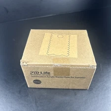 PYD Life 20 Pack Sublimation Ornaments Blanks Acrylic Cookies 2.8" x 1.3" NEW