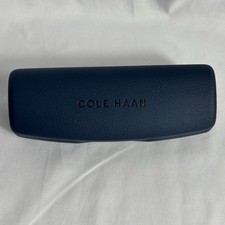 Cole Haan Sunglasses Case Holder Blue Hard Side Glasses Clamshell Case